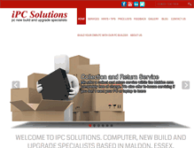 Tablet Screenshot of ipcsolutions.org.uk